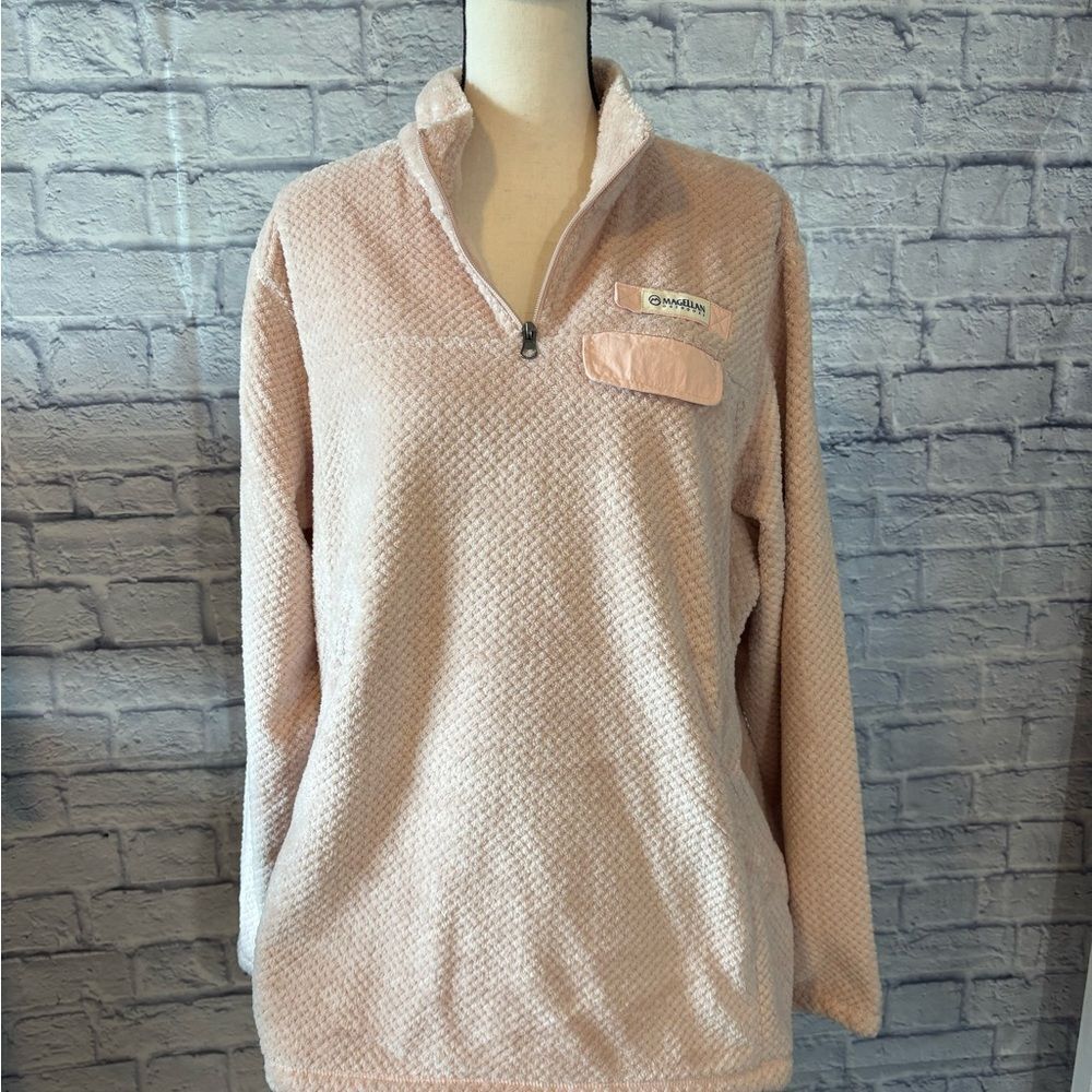 Magellan Outdoors Pink Fleece Jacket